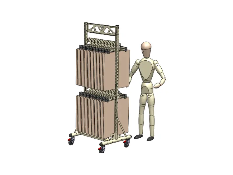 Portant pour outils « Clams »